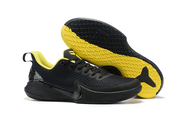 Nike Kobe Mamba Focus Black Yellow Shoes